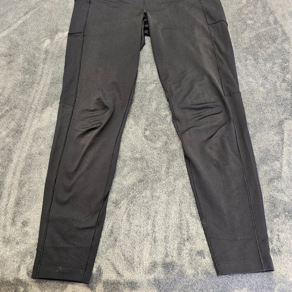 mountain hardwear Womens Medium mountain Stretch leggings black 1942641 UPF 50 - Picture 3 of 12